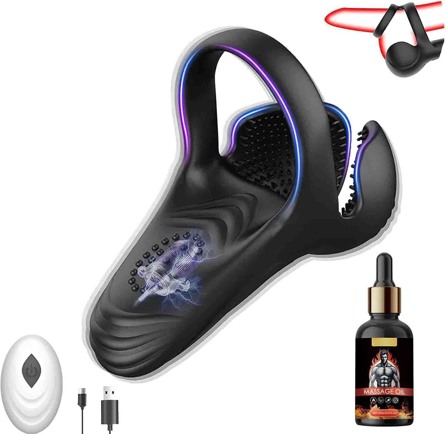 Newman Apexdrive Pro intimate wave therapy device front view for men's wellness