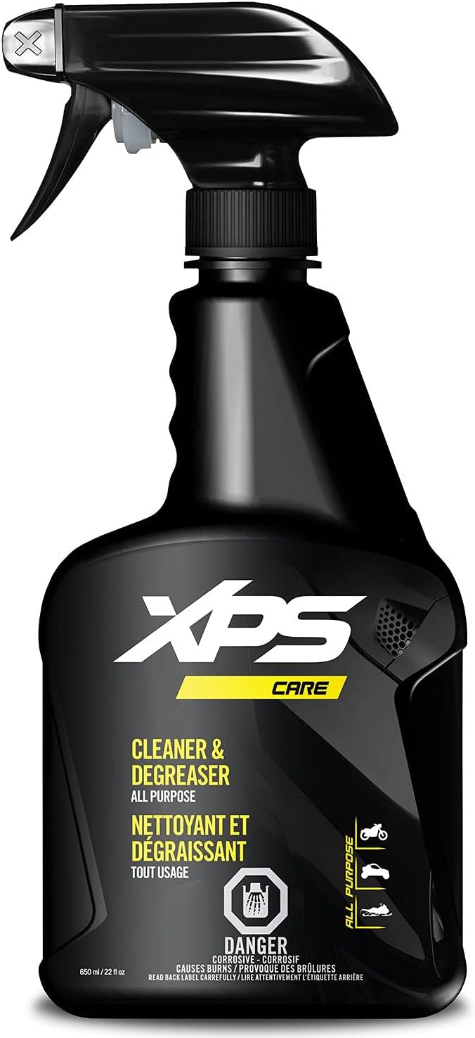 Ski-Doo XPS Eco-Friendly All-Purpose Cleaner and Degreaser front view spray bottle for powersports detailing