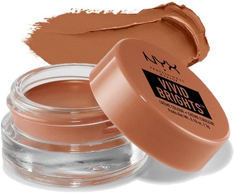 NYX Vivid Brights Crème Colour Glam Rock packaging and label details