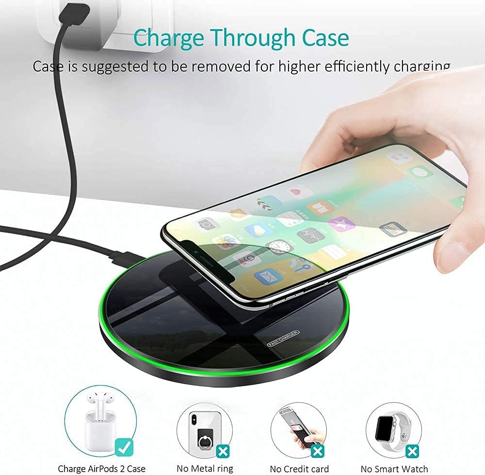 sccvee wireless charger pad angled view