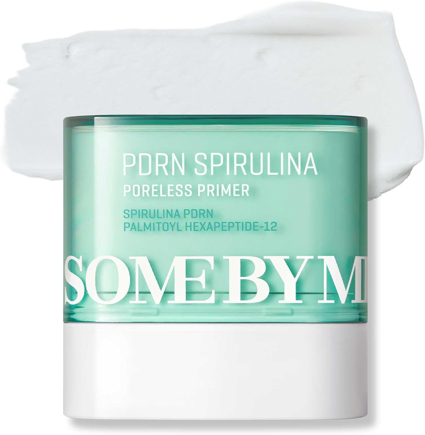 Some By Mi PDRN Spirulina Poreless Primer stick front packaging view for matte makeup base.