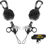 DELSWIN heavy duty retractable keychain front view