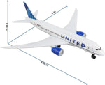 Daron United Single Plane Die-cast Toy Model Airplane - Image 2