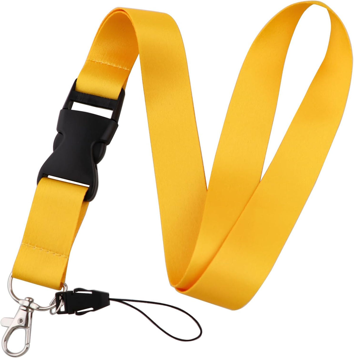 Solid Navy BLue Neck Badge Lanyard for Keys & ID Badge Cute Keychain Lanyard for Women Men Staff Teachers Cool Breakaway Key Lanyard for ID Holder - Image 13