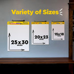 Post-it Super Sticky Easel Pad, 25 x 30 in, White, 2 Pads - Image 10