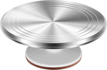 Kootek Aluminum Cake Stand Turntable for Party, Base Giratoria Para Pastele | Heavy-Duty, Smooth Rotation, Non-slip, 12" Cake Spinner for Decorating Display, Baking Supplies Tools for Beginner & Pros - Image 9
