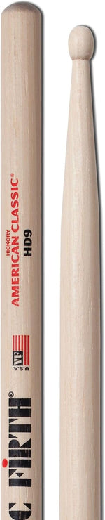 Vic Firth SD4 rock maple drumsticks brand logo detail