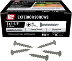 Grip-Rite exterior screws front box view packaging