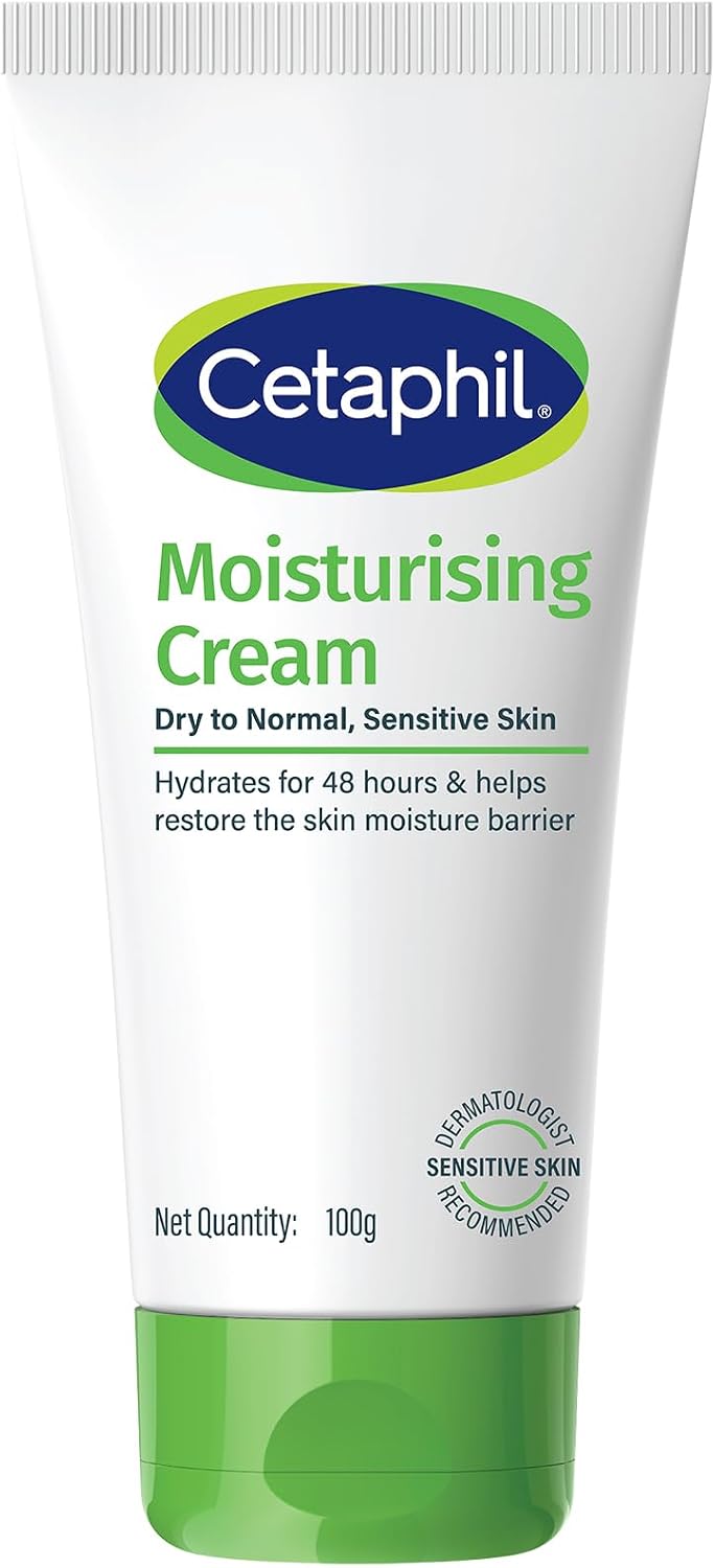 Cetaphil Moisturising Cream 453 g for Dry & Sensitive Skin | 48H Hydration with Almond Oil, Niacinamide & Panthenol | Rich Fragrance and Paraben Free Moisturiser, Prevents Moisture Loss & Repairs Skin Barrier | Dermatologist Recommended - Image 10