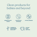 Pipette mineral sunscreen cream texture squeezed on hand