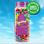 Skittles Wild Berry chewy candy jar for gaming and road trip snacking