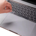 MUBUY-GOL trackpad protector cover front view on laptop