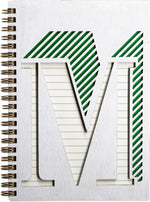 COLLECTIVE HOME - Monogram Notebook, Wood Cover College Ruled Notebook, Daily Planner, 100 Lined Pages Perfect for Writing, Travel Diary and Notebook for Men and Women, Graduation Gifts (T) - Image 12