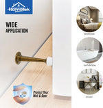 Homotek door stop rubber bumper close up detail