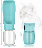 AIKIDS dog water dispenser demonstrating the wide drinking sink