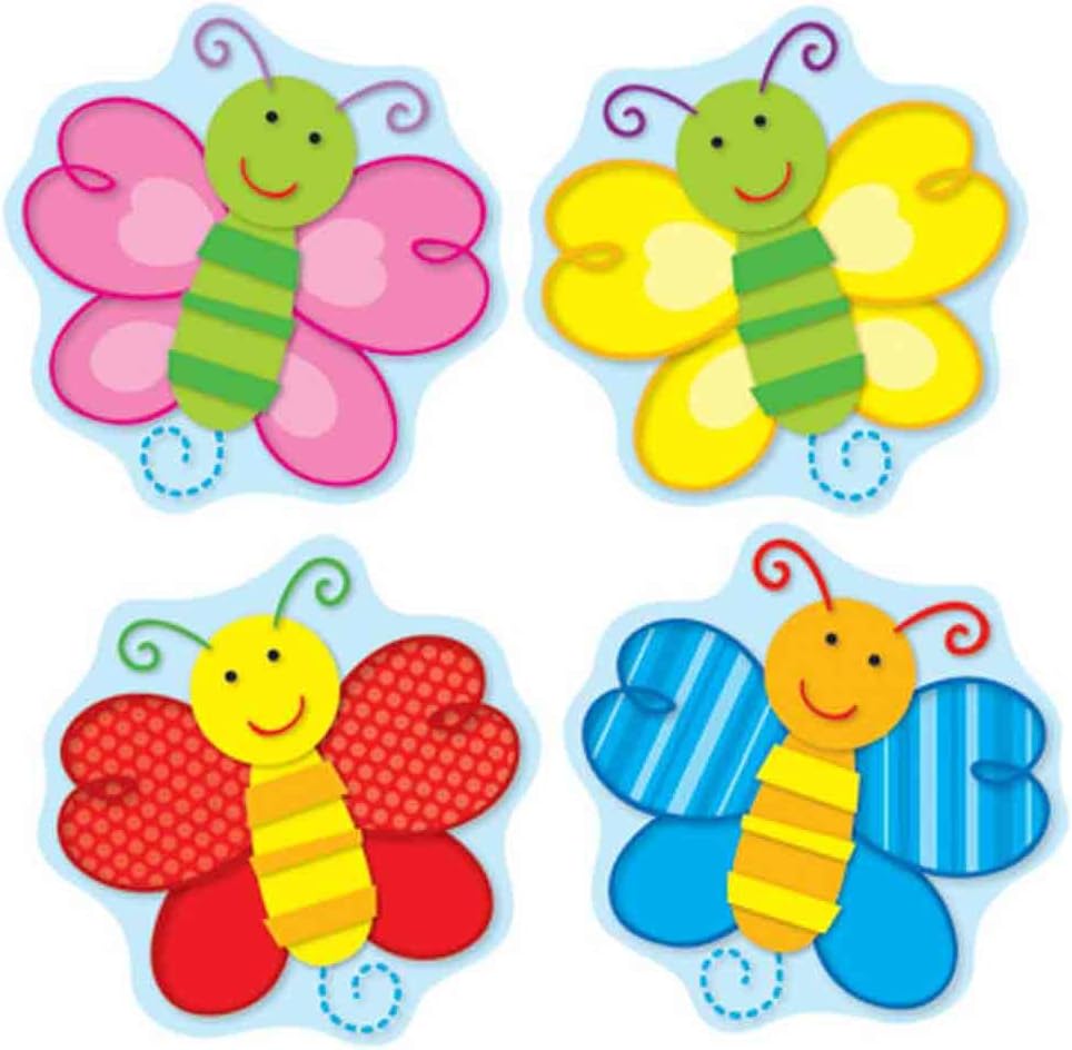 Carson Dellosa Butterflies Shape Stickers (Shape Stickers (Carson-Dellosa)) - Image 1