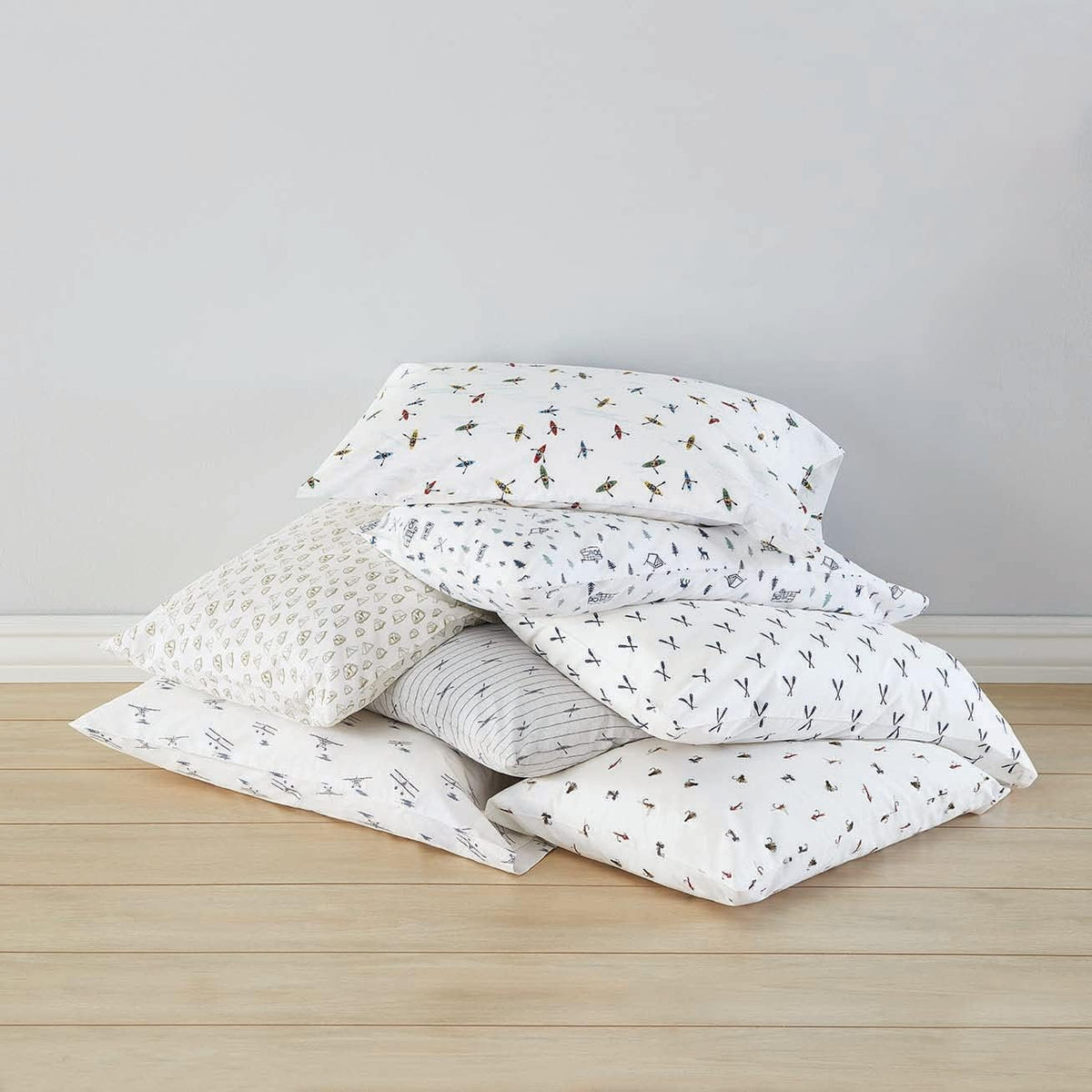 Eddie Bauer - Queen Sheets, Cotton Percale Bedding Set, Crisp & Cool Home Decor (Kayaks, Queen) - Image 10