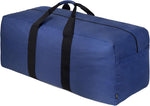 Vorspack 100L Extra Large Duffle Bag for Travel, Camping - Black | Foldable Travel Bag, Thickened 600D Polyester, Tear-Resistant, Padded Handle, Ideal for Moving, Weekend, Overnight, Hospital - Image 11