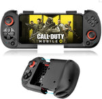 arVin wireless mobile gaming controller front view showing magnetic dual gamepad halves snapped together