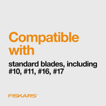 Fiskars 6" Detail Craft Knife, Exacto Hobby Utility Knife, Durable Aluminum - Image 7