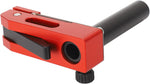 Locadence bench dog clamp mounted on workbench
