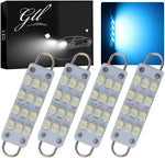 Grandview 44mm(1.73") 12-SMD 1210 3528 Chip Rigid Loop Festoon LED Bulbs for Car Interior Light Dome Map Light Door Courtesy Lights 561 562 567 (Blue) (4-pack, white) - Image 11