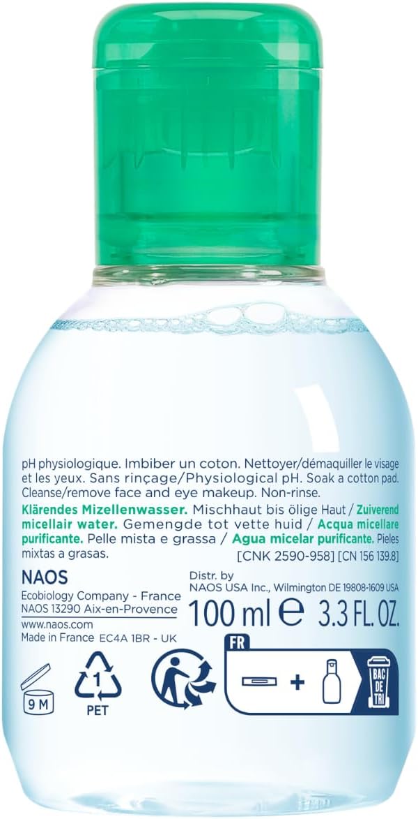 Bioderma purifying micellar cleanser bottle