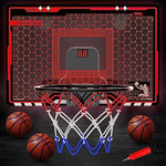 Close up of HopeRock mini hoop electronic scoring display