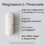 Sports Research Triple Strength Omega 3 and Magtein Magnesium bottles side by side displaying ingredient labels.