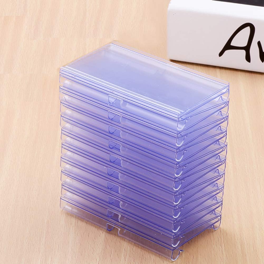 100Pcs Clear Plastic Wire Shelf Price Label Holder Retail Price Tag Label Card Holder Merchandise Sign Display Holder for Retail Store Supermarket Mall Price Display, 60 x 42MM - Image 2