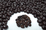 Premium dark chocolate coated espresso coffee beans