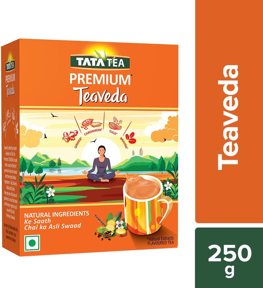 Tata Tea Premium Teaveda back label details