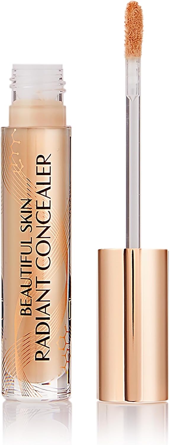 Charlotte Tilbury Beautiful Skin Concealer - Under Eye Concealer & Color Corrector for Dark Circles - Hydrating, Medium-Buildable Coverage with a Radiant, Natural-Looking Finish - Image 14