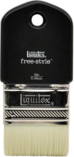Liquitex professional freestyle paddle brush front view