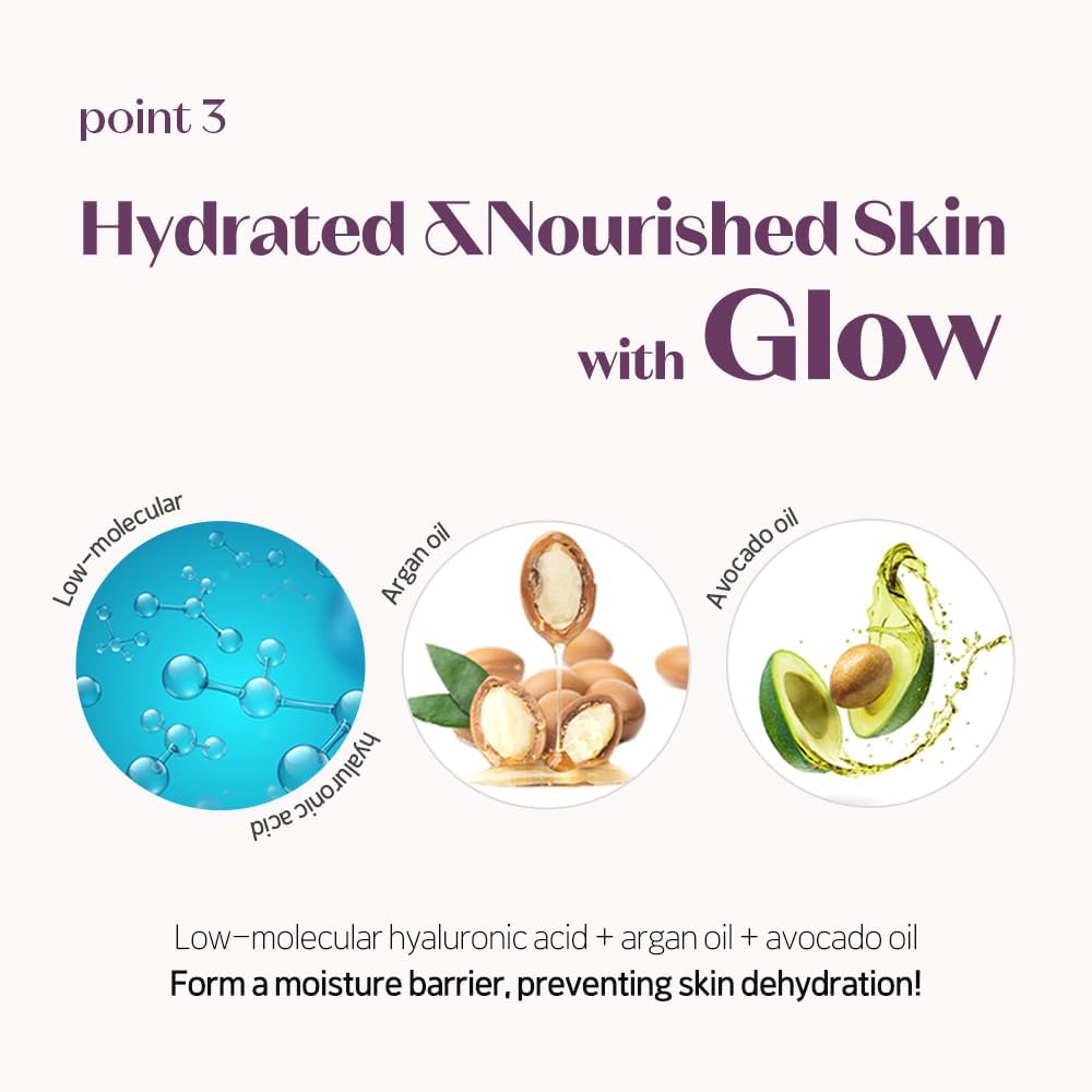 ETUDE Nymph Aura Volumer application process on cheekbones for a natural water glow highlight