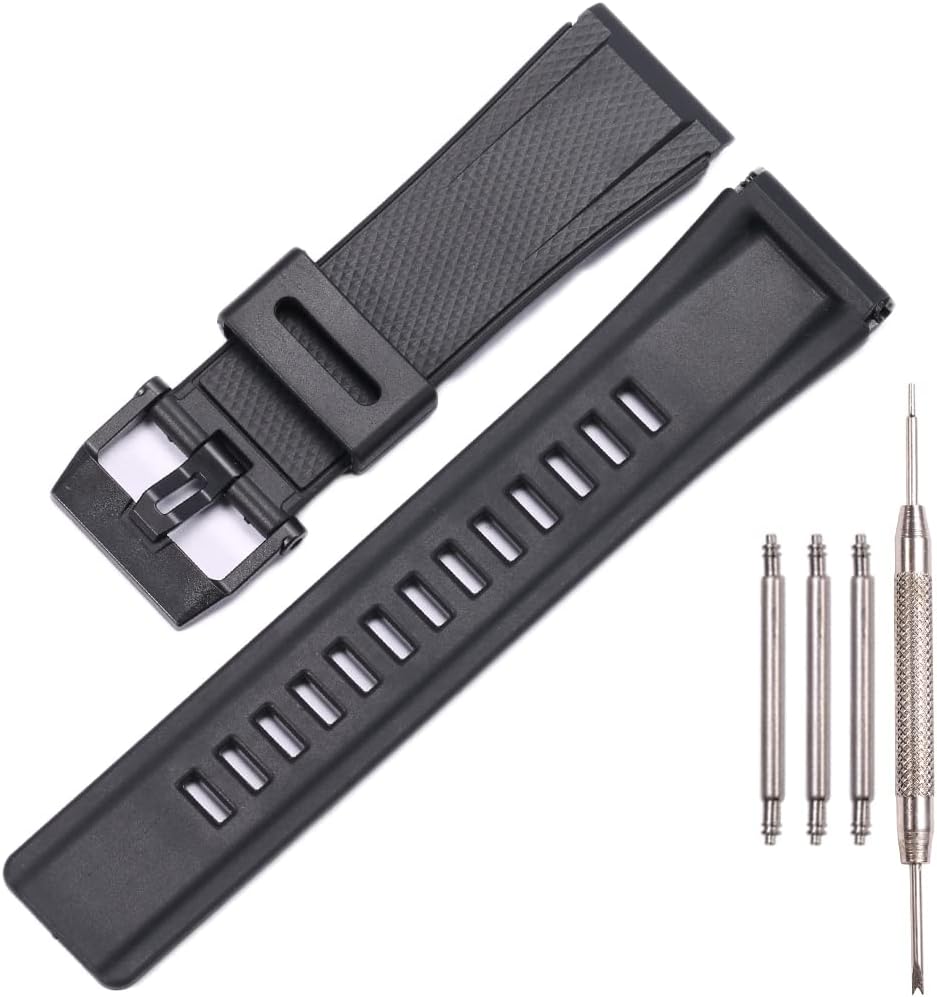 XBHSW resin watch band front view