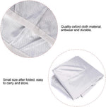Luqeeg silver car sun cover waterproof demonstration