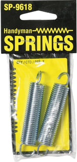 Century Spring C-181 steel tension springs close up details