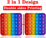 AK-SHIP sensory toy reverse side showing numbers 1 to 30 and shapes