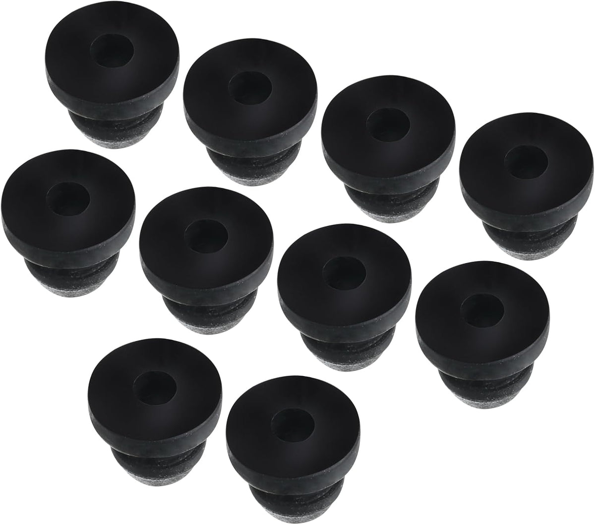 Flexible silicone rubber material demonstration of the grommet plug