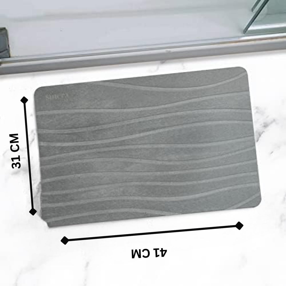Graplife diatomaceous earth mat close-up texture detail