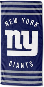 Northwest NFL New York Giants towel folded display