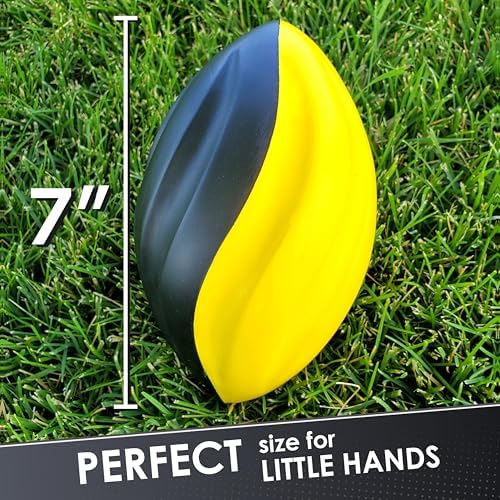 Premium lightweight polyurethane foam toy footballs for indoor kids play.