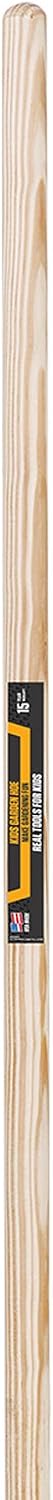 Full length view of the 42-inch hardwood handle