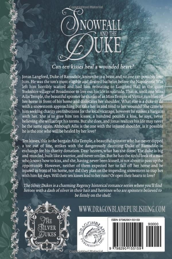 The Silver Dukes book four paperback spine and cover