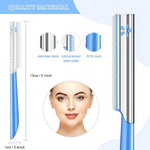 NANAN eyebrow razor close up of precision edge