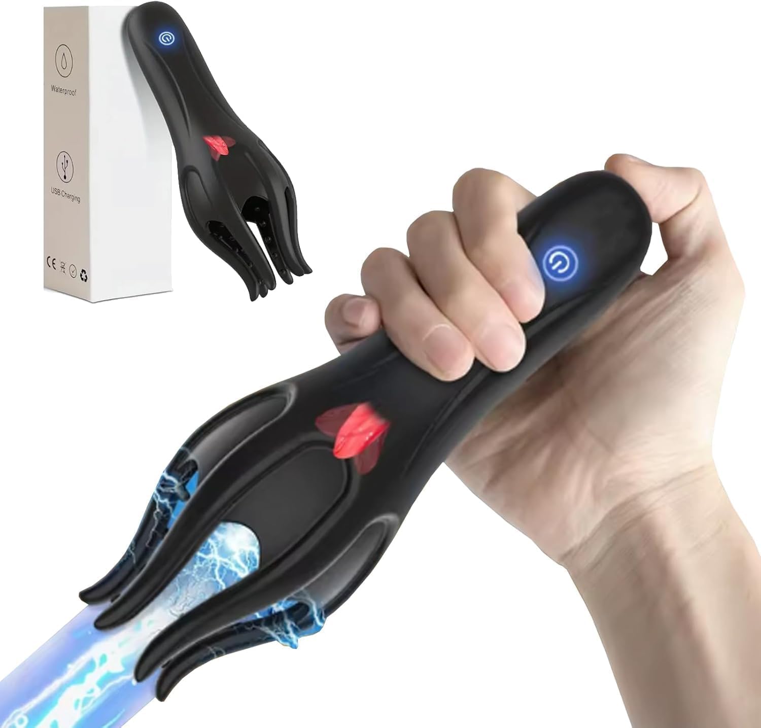 BUFAZO Neuman Wave Therapy Pro for men handheld massager front view