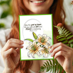 GLOBLELAND Bible verse clear stamps detail view
