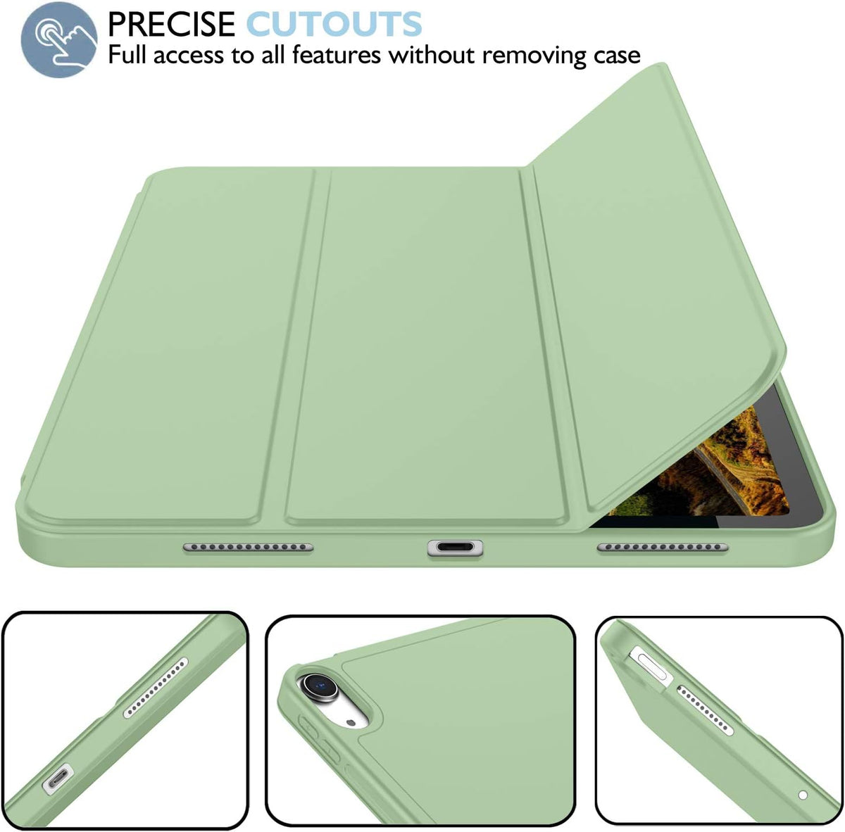 iMieet soft TPU back cover texture details