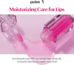 Texture shot of the rich moisture fluid formula for dry lips.